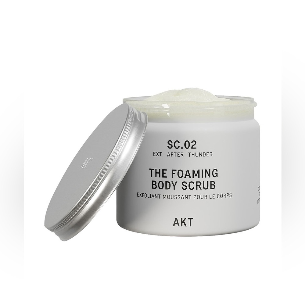 The Foaming Body Scrub - AKT London - After Thunder